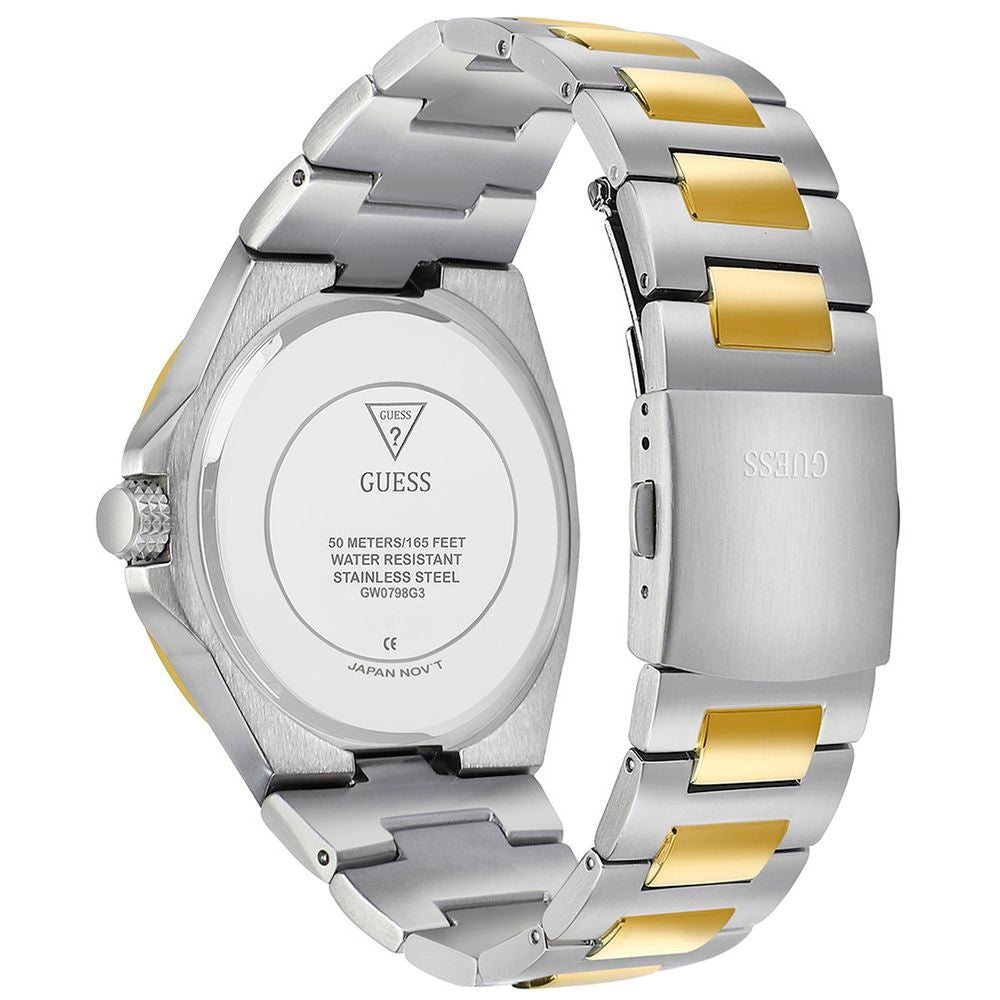 Guess Men’s Multicolor Stainless Steel Dress Watch