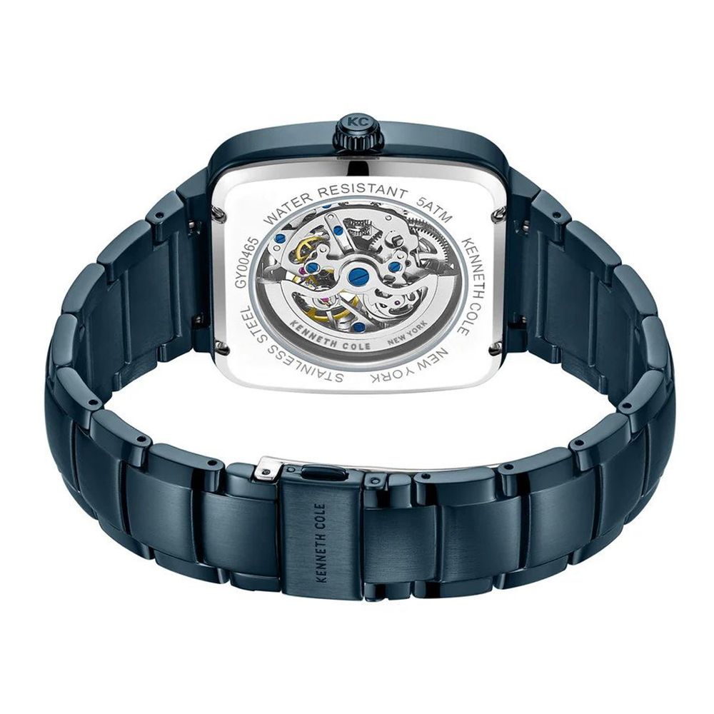 Kenneth Cole Men's Blue Stainless Steel Bracelet Watch