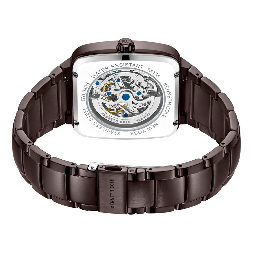 Kenneth Cole Men's Brown Stainless Steel Dress Watch