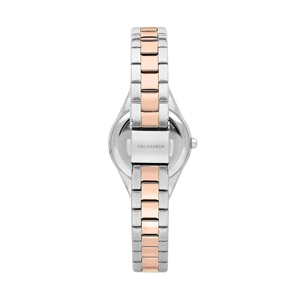 Trussardi Women's Stainless Steel Bracelet Watch, Pink
