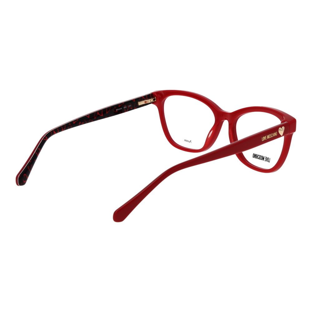 Love Moschino Women’s Optical Glasses – Red Cat Eye Frame