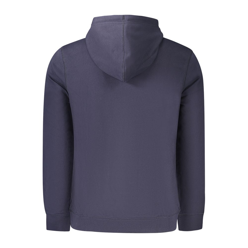 Hugo Boss Blue Cotton Men's Hoodie 3XL