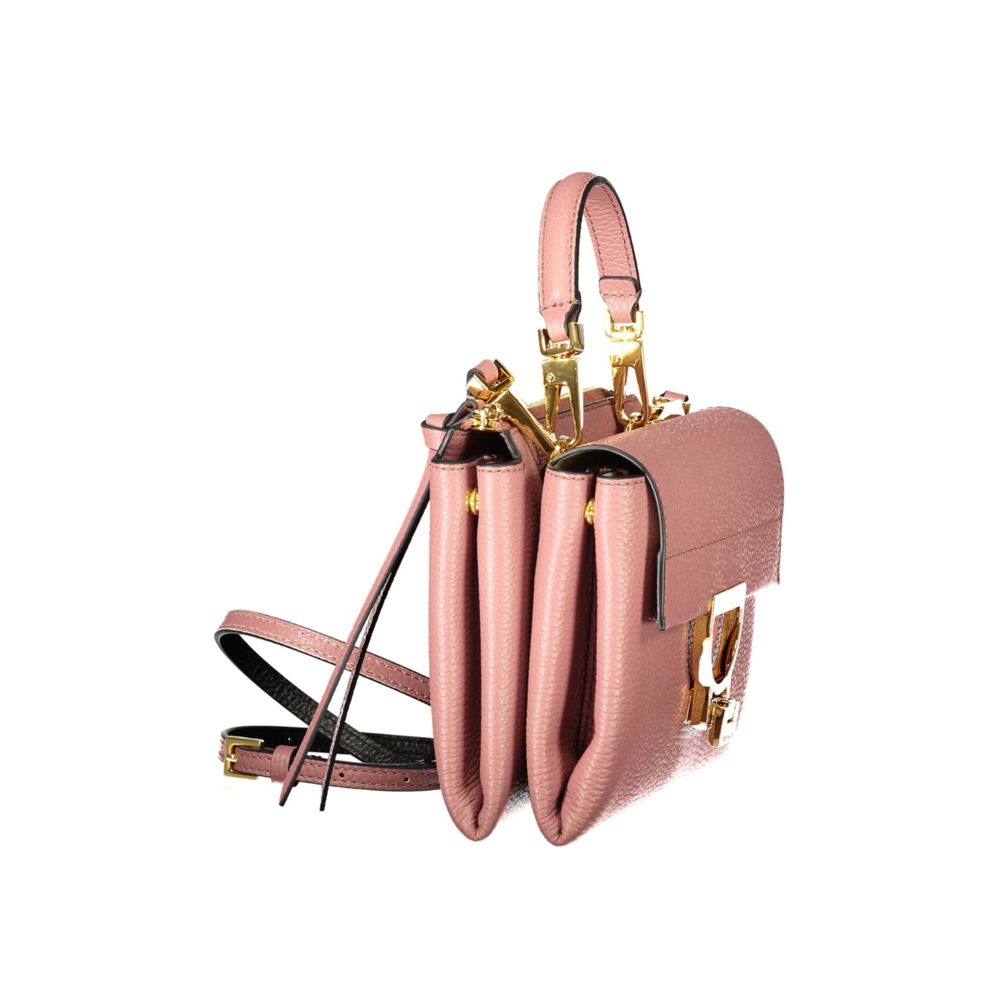 Coccinelle Pink Leather Handbag - Arlettis Bag
