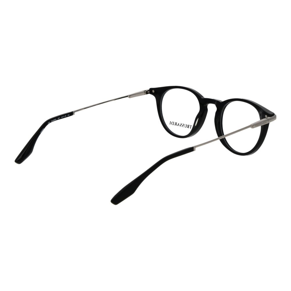 Trussardi Black Acetate Glasses (Frames) - Unisex