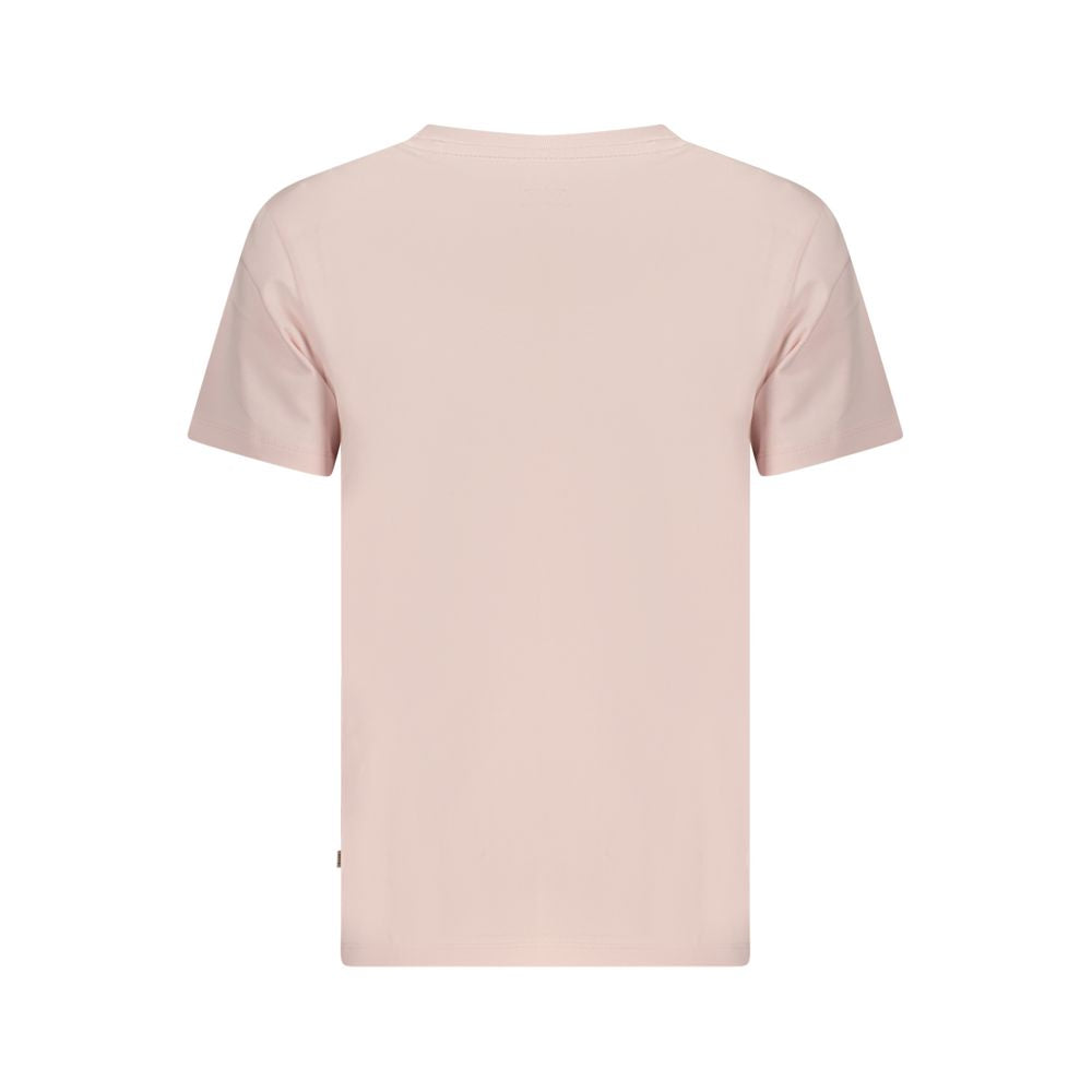 Guess Jeans Rosa Cotton Woman T-Shirt - Pink