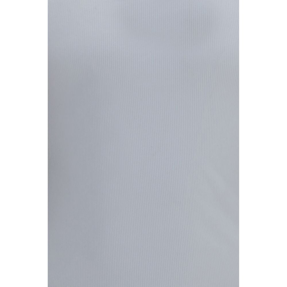 Dolce & Gabbana White Cotton Tank Top