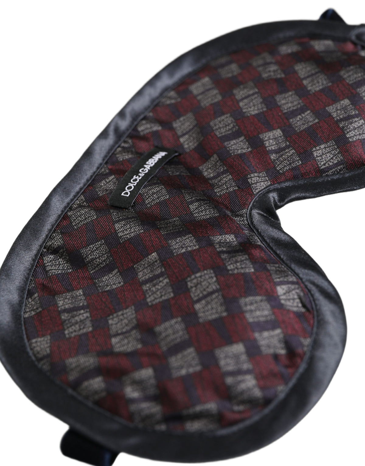 Dolce & Gabbana Multicolor Patterned Cotton Blend Sleep Mask