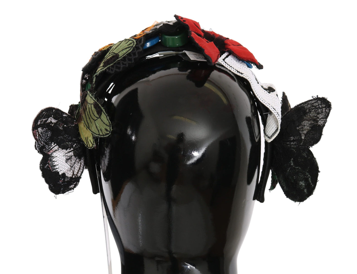 - Elegant Floral Silk Headband Diadem