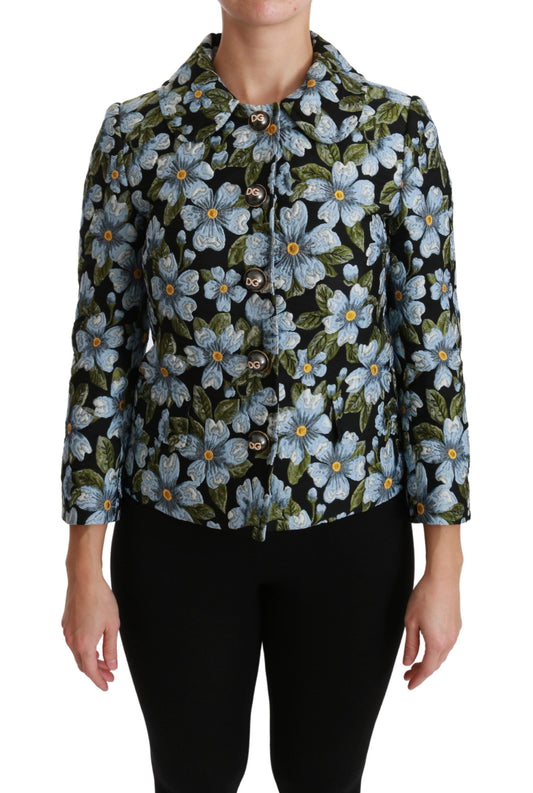 Dolce & Gabbana Floral Brocade Blazer Jacket