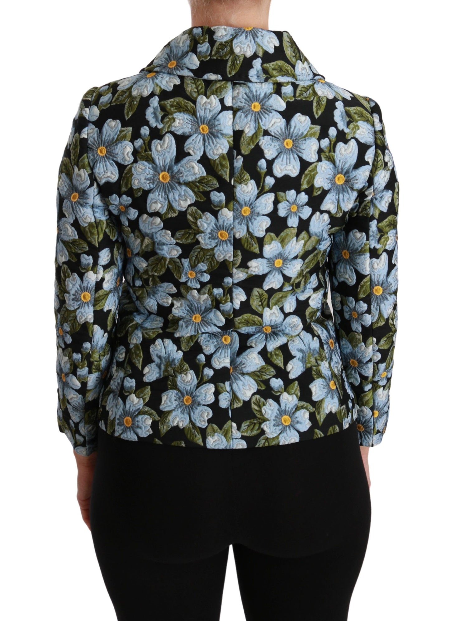 Dolce & Gabbana Floral Brocade Blazer Jacket