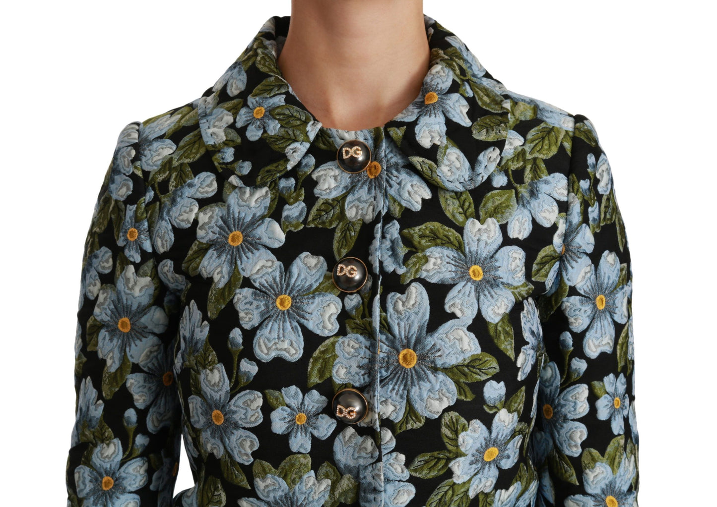 Dolce & Gabbana Floral Brocade Blazer Jacket