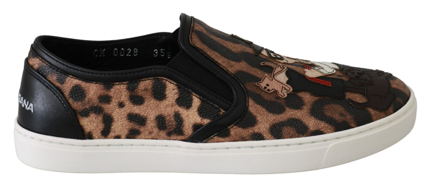 - Chic Leopard Print Loafers for Elegant Comfort