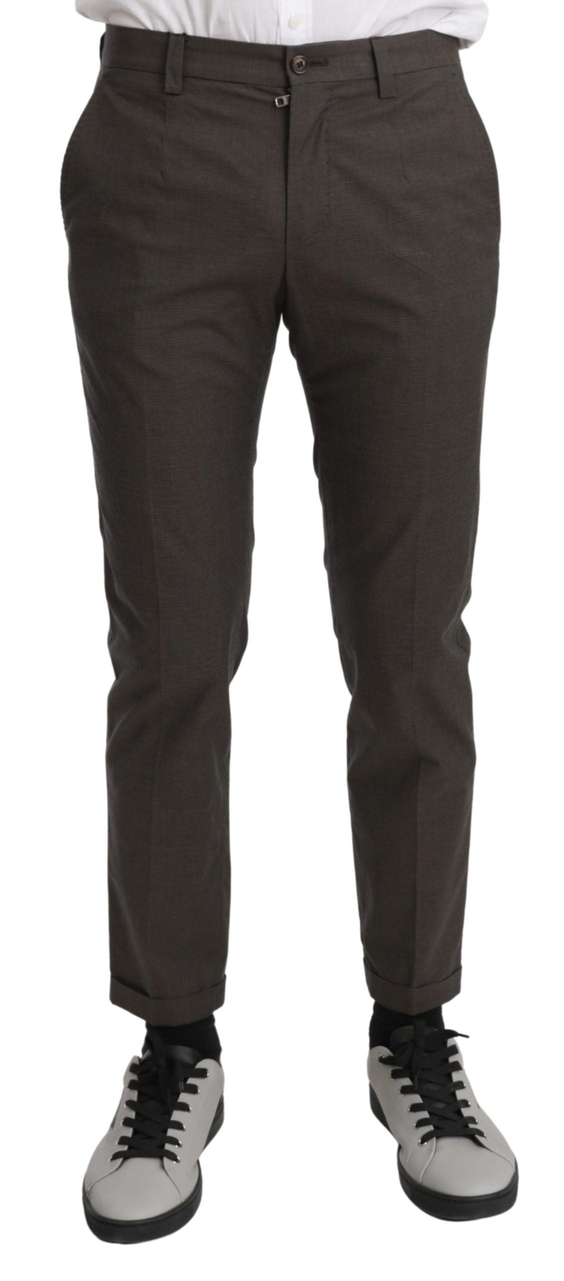 - Elegant Brown Casual Pants