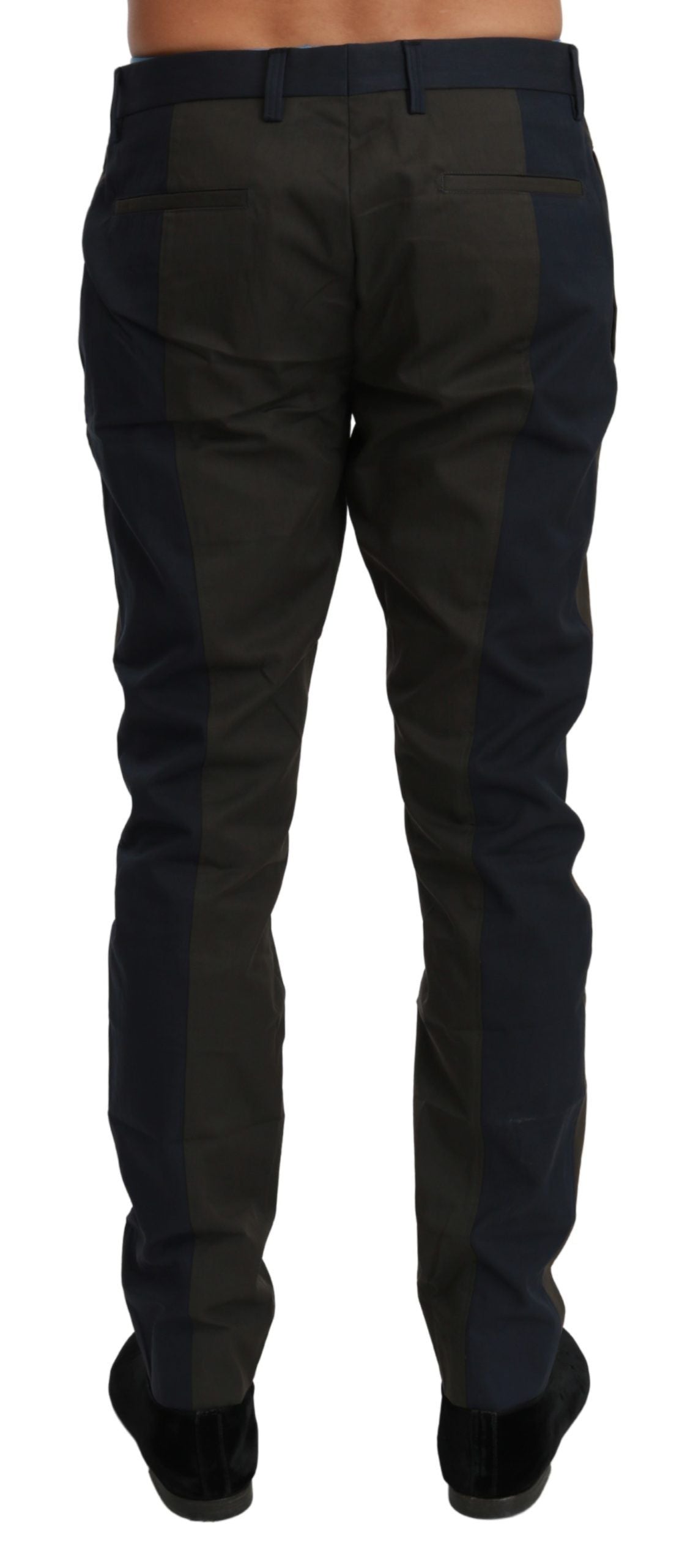 - Elegant Slim Fit Striped Casual Pants