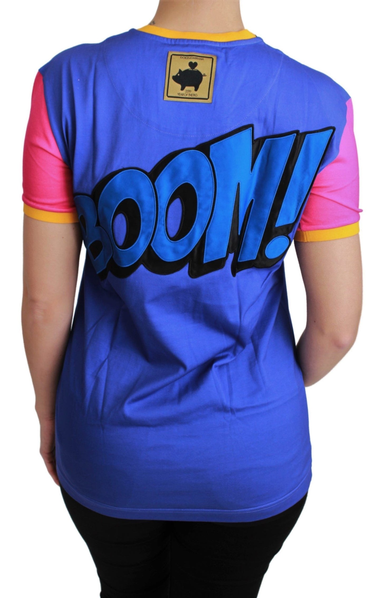 - Chic Crewneck Cotton Tee with Supergirl Motive
