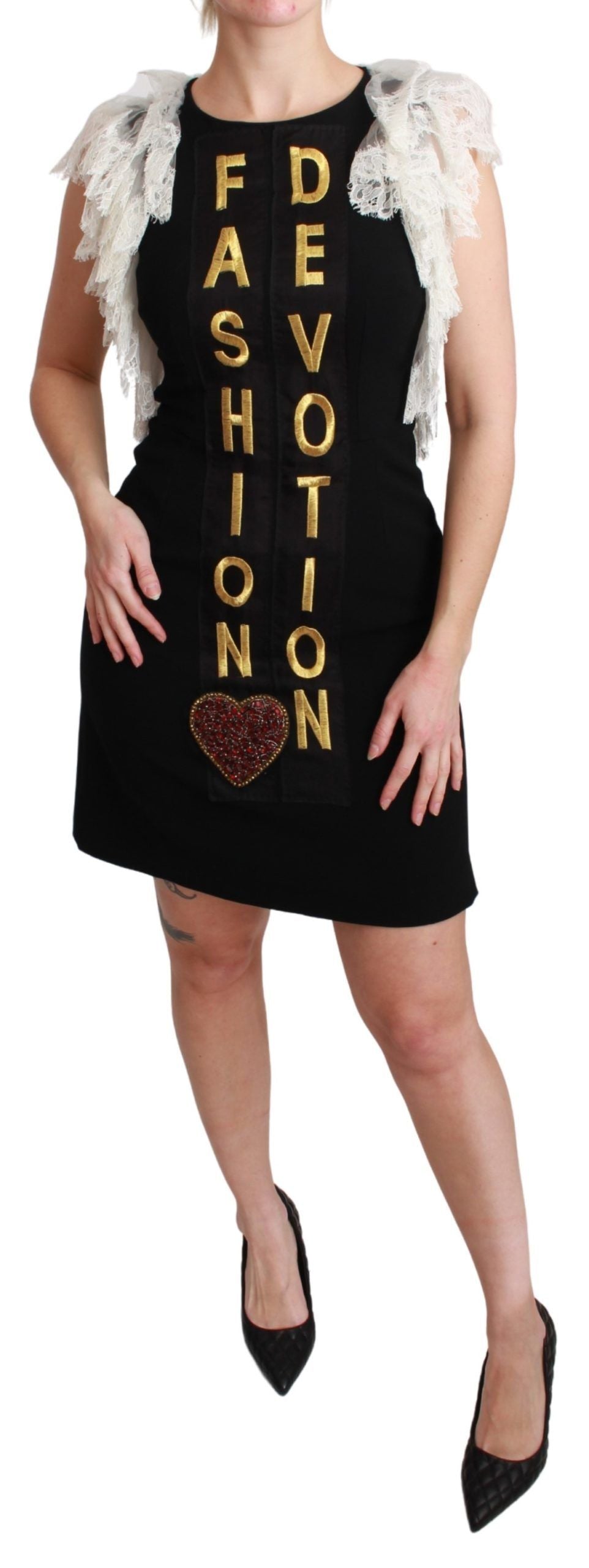- Chic Sleeveless Sheath Mini Dress with Lace Detail