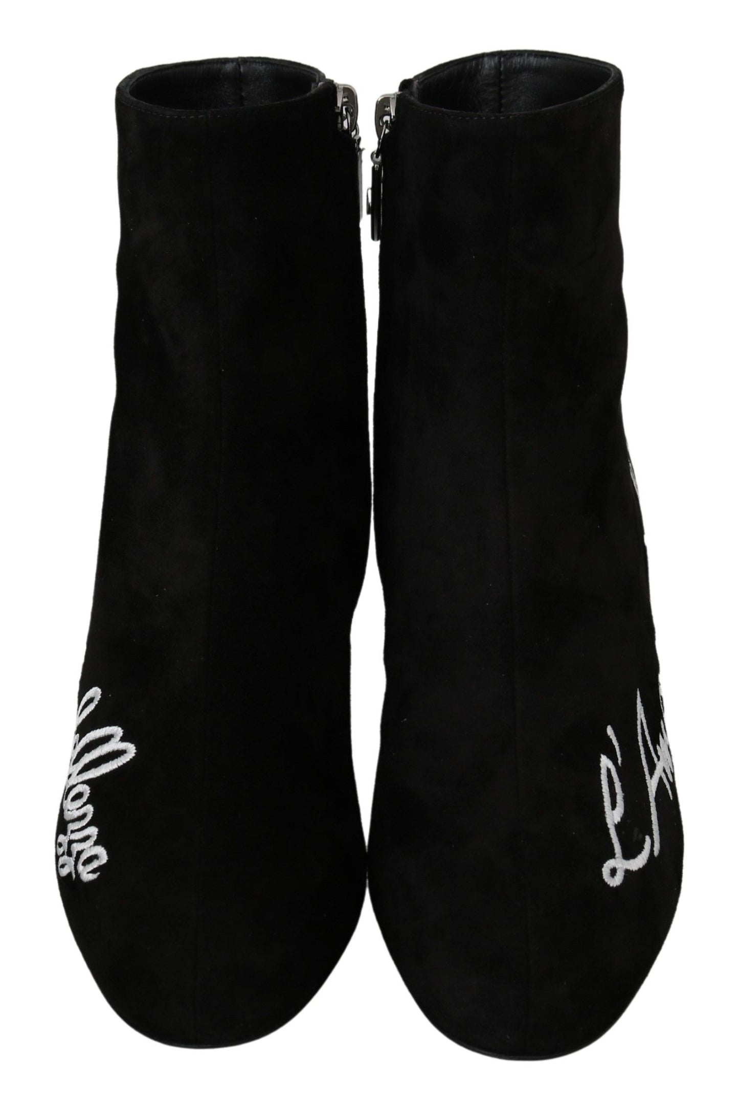 - Chic Embroidered Ankle Boots