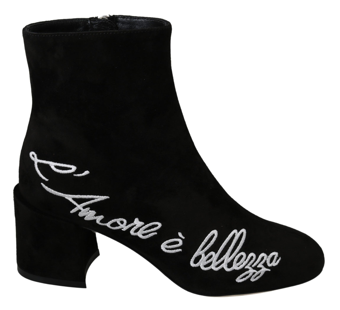 - Chic Embroidered Ankle Boots