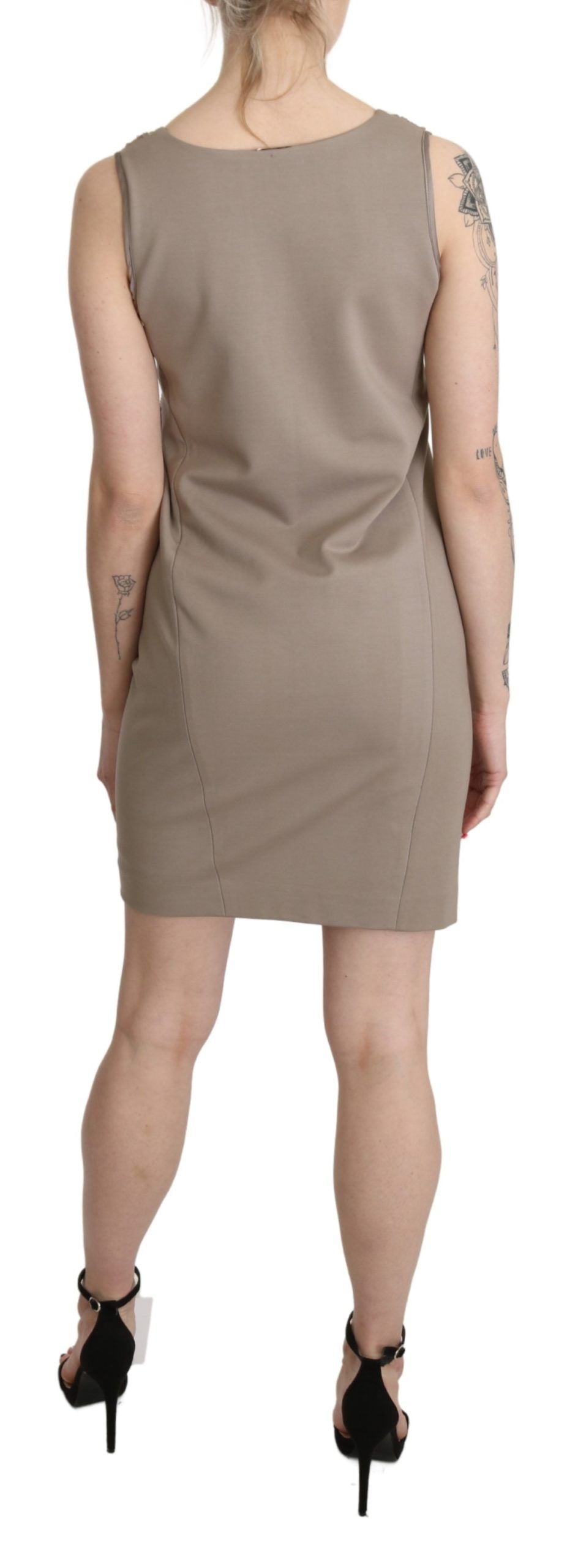 - Glamorous V-Neck Sleeveless Sequin Mini Dress
