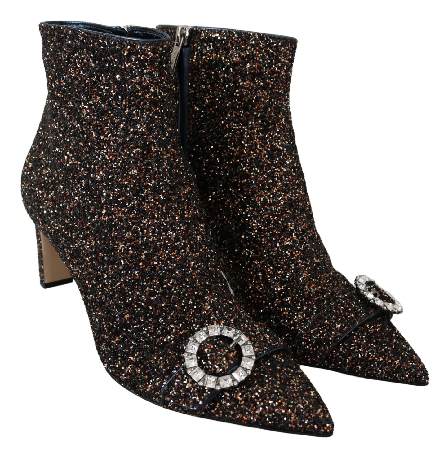 - Jimmy Choo Amethyst Mix Hanover Heeled Glitter Boots