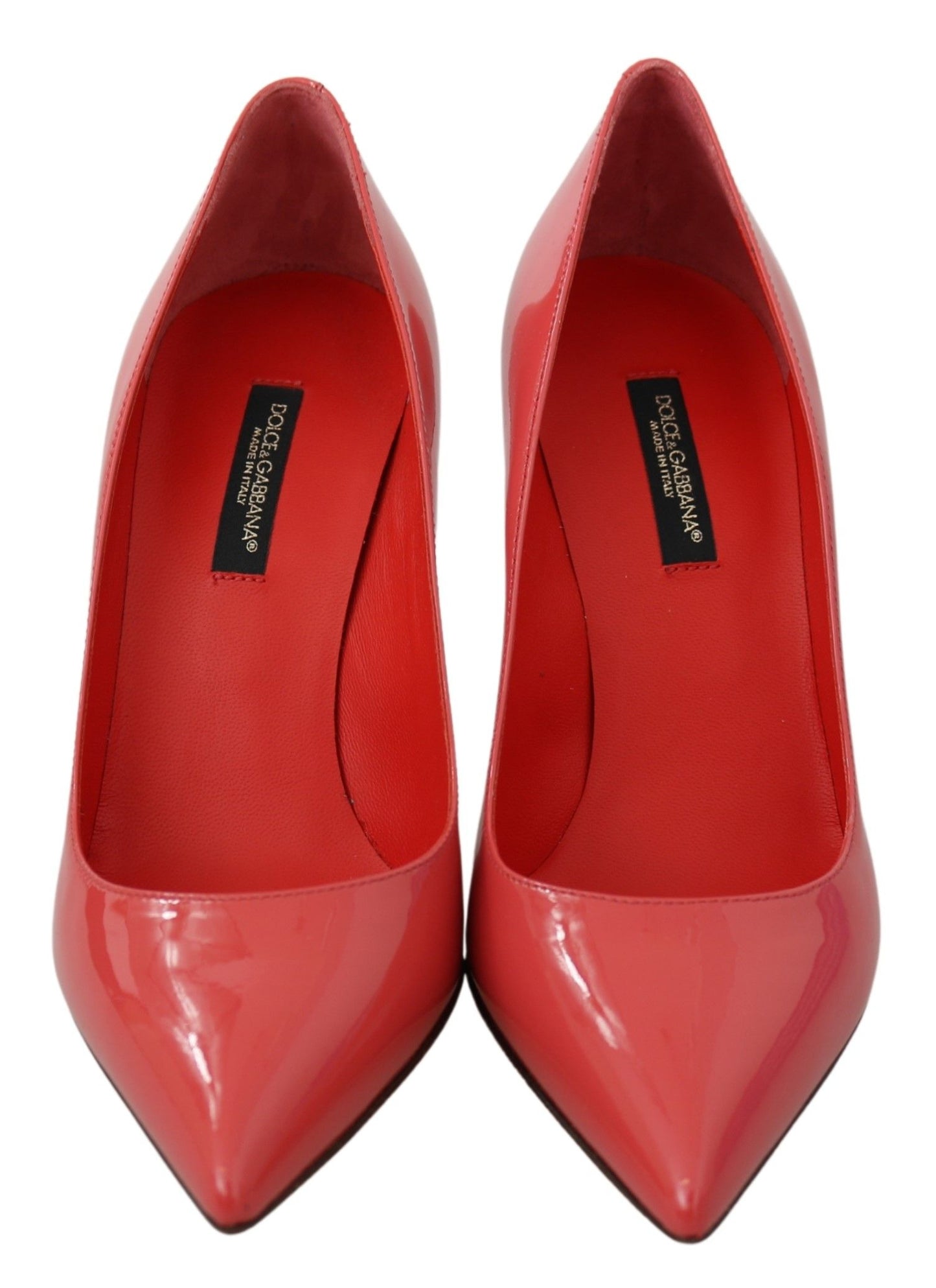 - Elegant Dark Pink Patent Leather Pumps