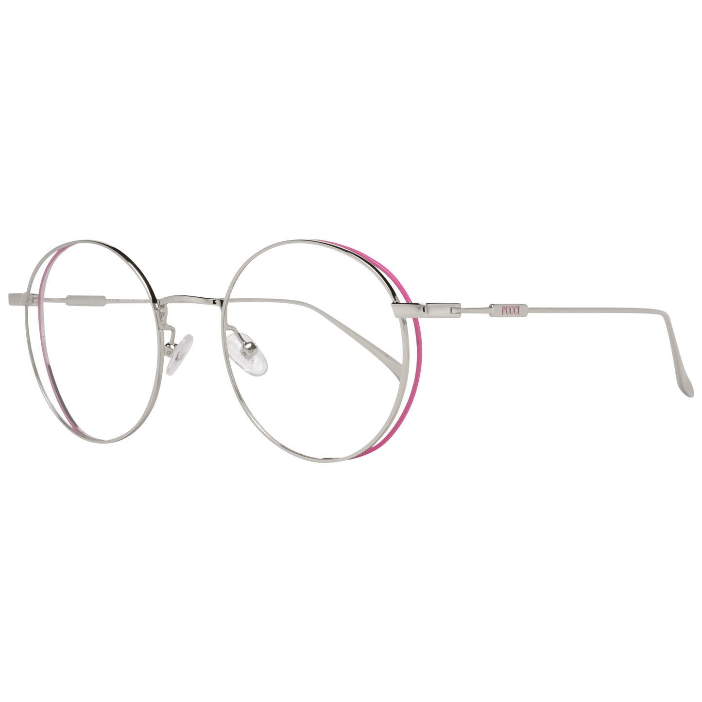 Emilio Pucci Women’s Optical Frames – Grey Square Frame, 50mm