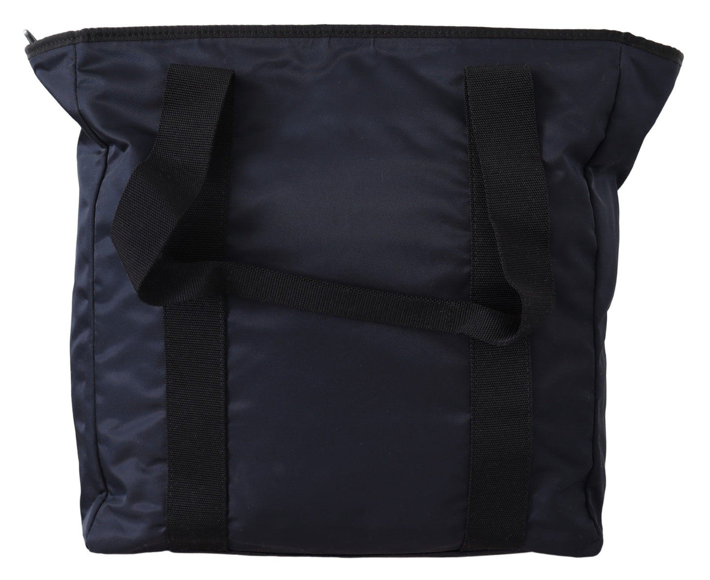 - Elegant Blue Nylon Tote Bag