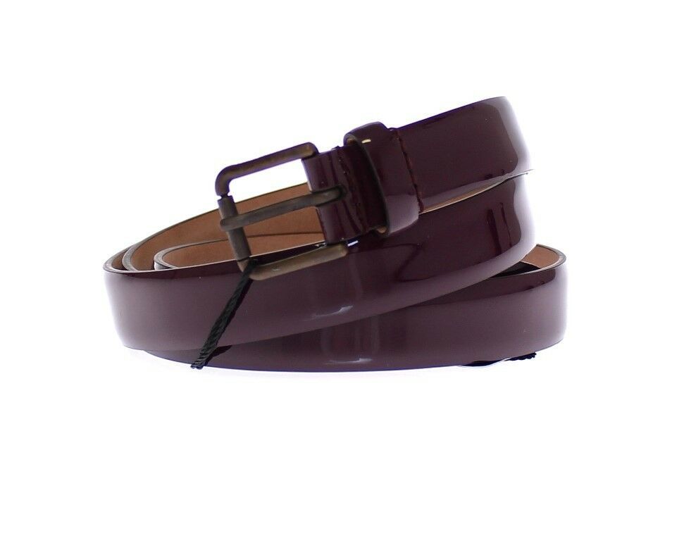 - Elegant Purple Leather Belt