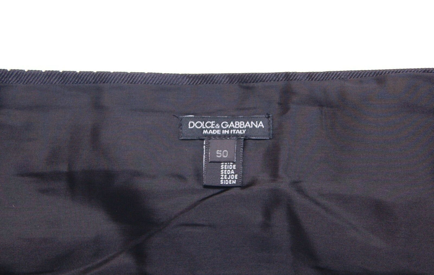 - Elegant Black Silk Polka Dot Cummerbund