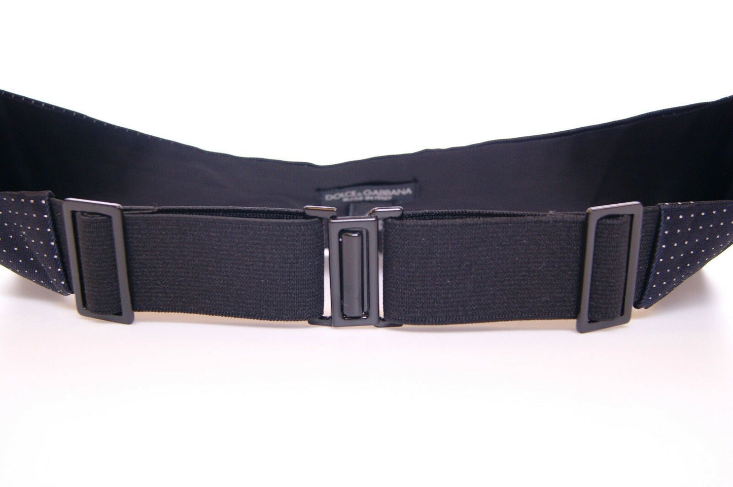 - Elegant Silk Polka Dot Cummerbund