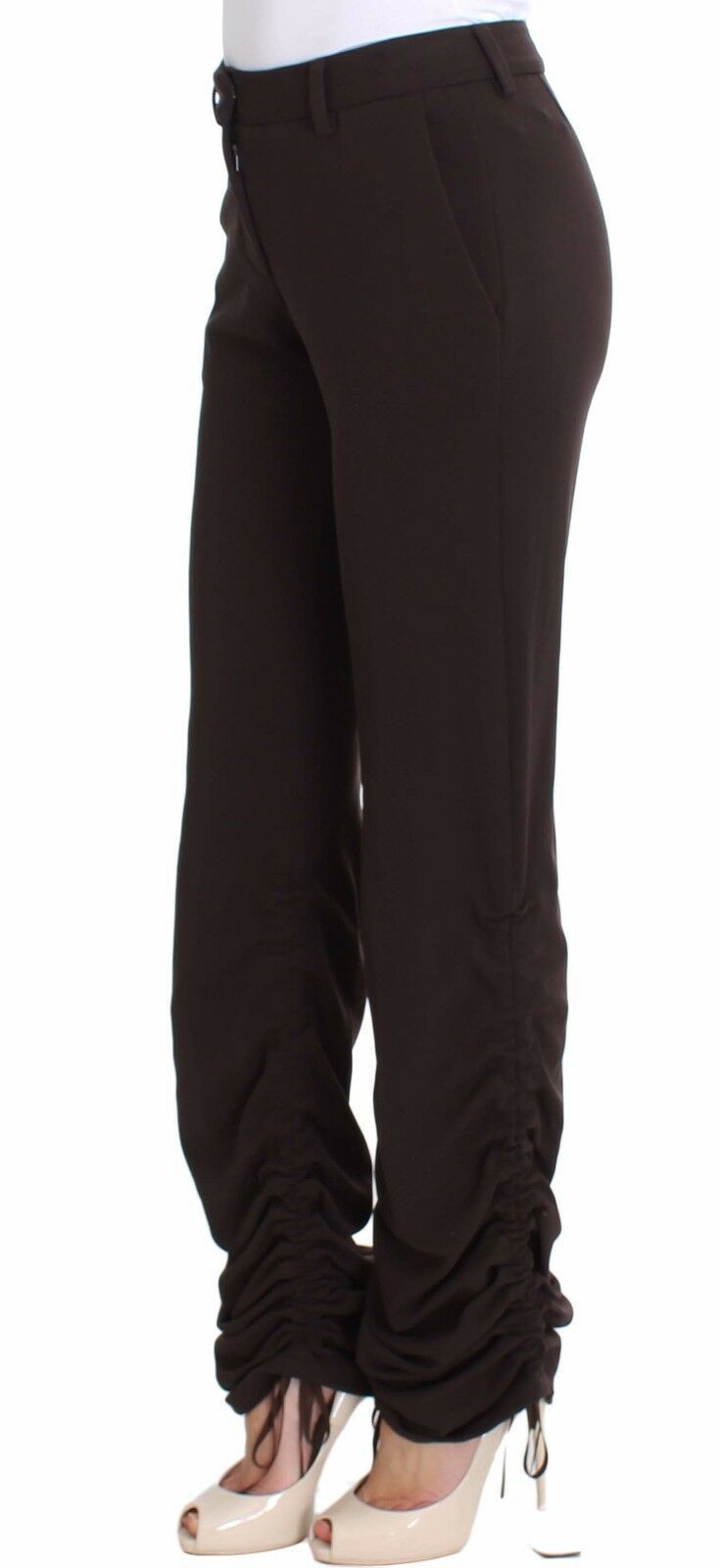 - Chic Brown Casual Trousers for Sophisticated Style