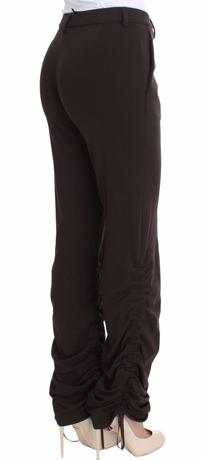 - Chic Brown Casual Trousers for Sophisticated Style