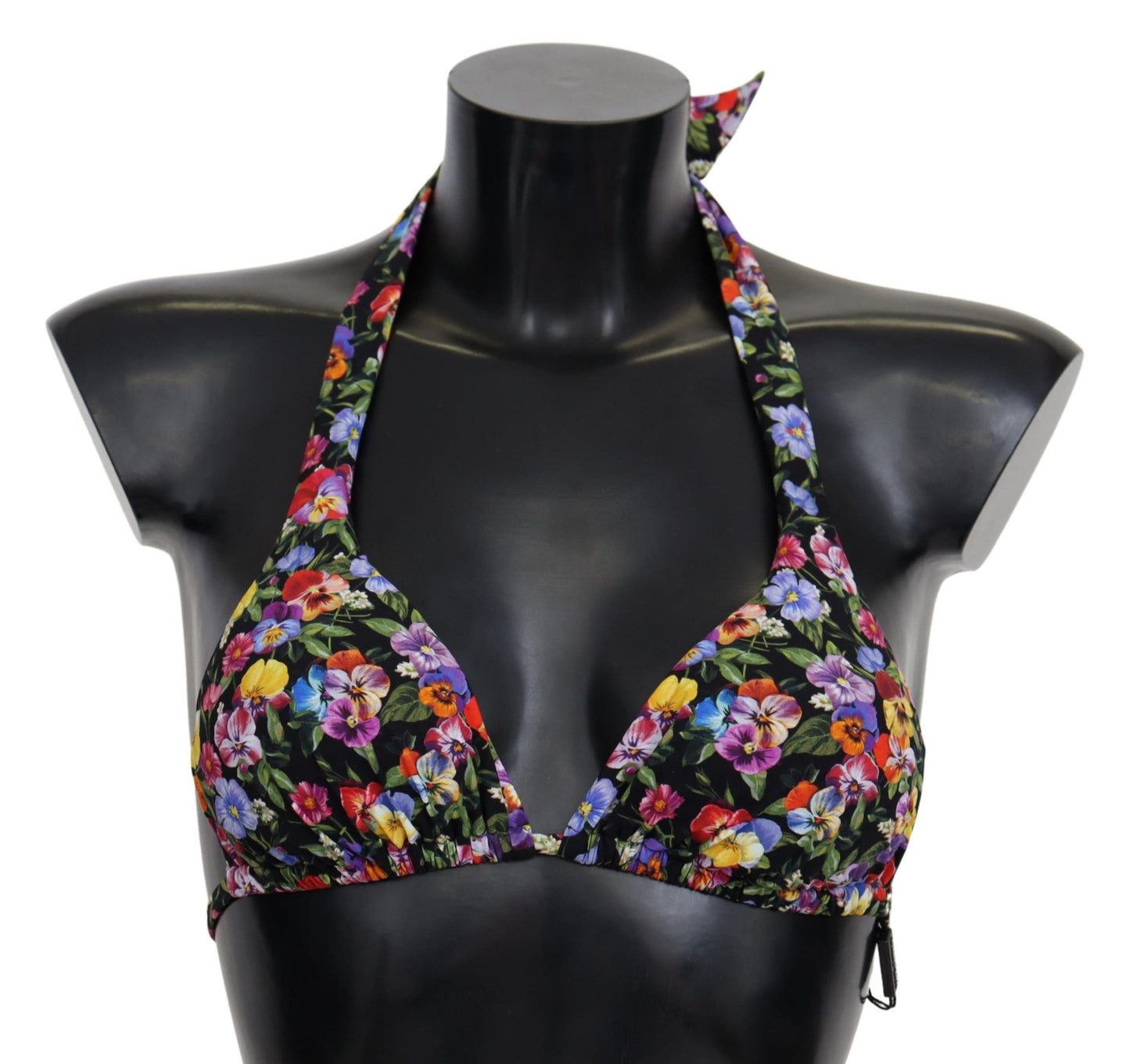 - Chic Floral Printed Bikini Top