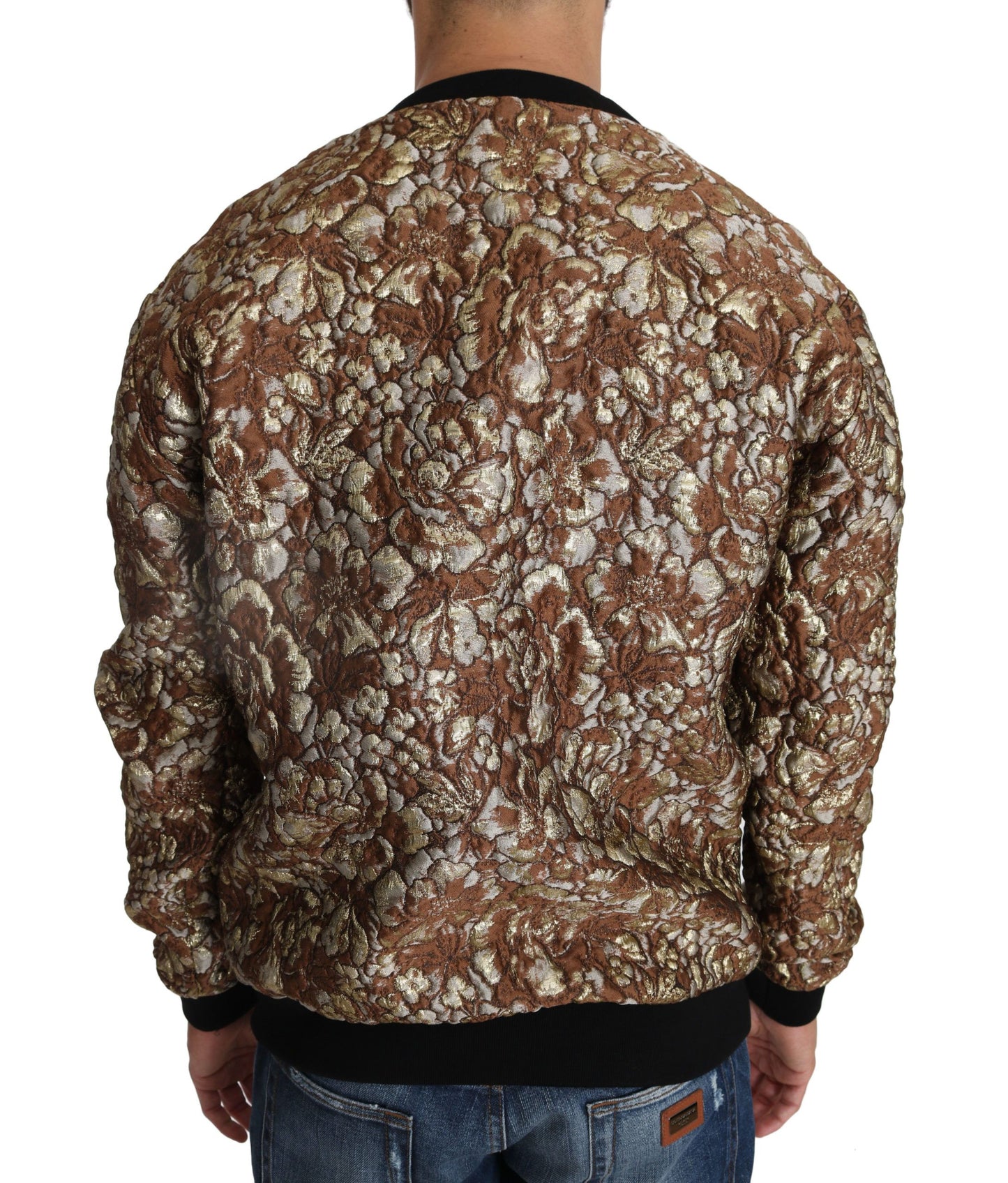 - Opulent Multicolor Crewneck Sweater