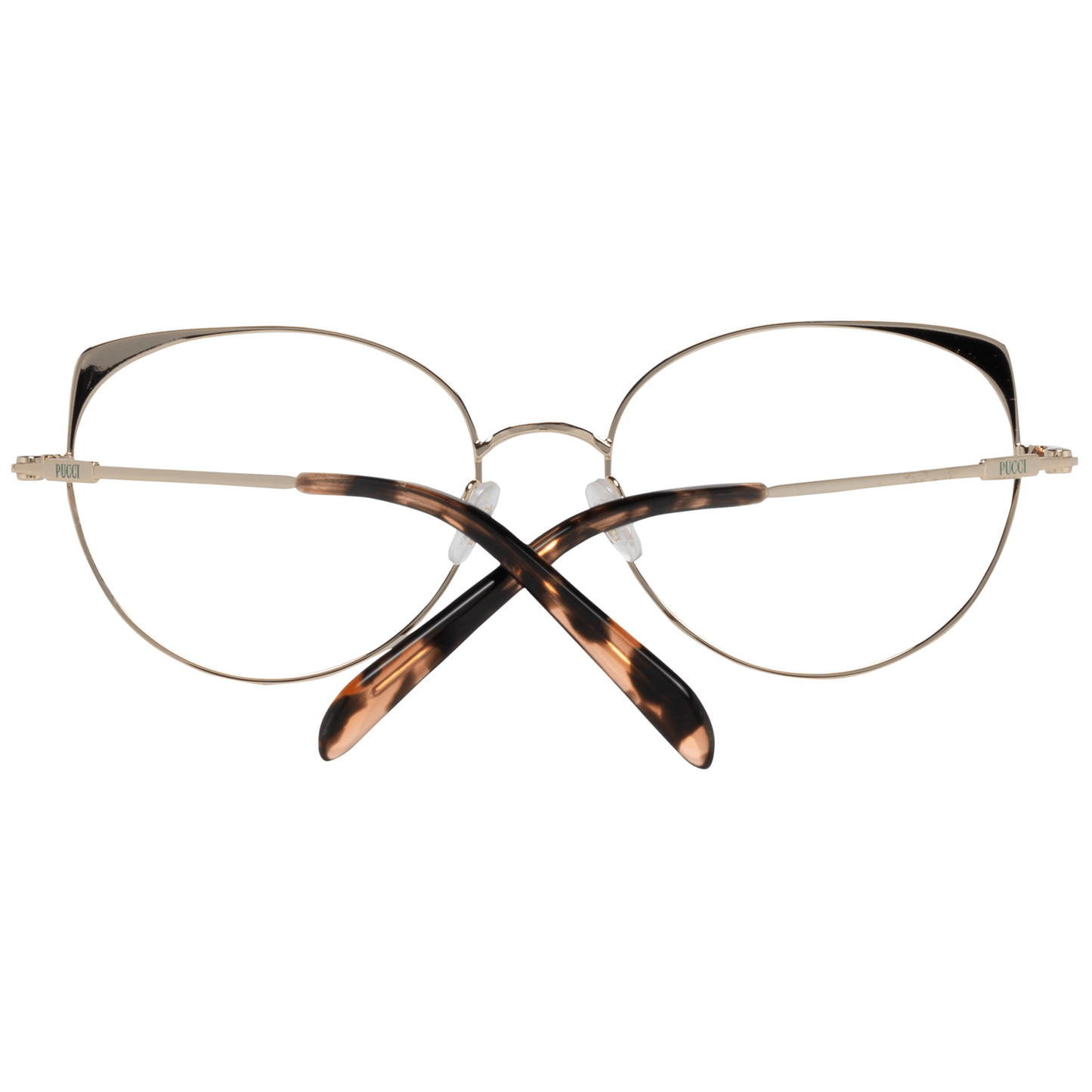Emilio Pucci Women's Optical Frames – Gold Full-Rim, 54mm