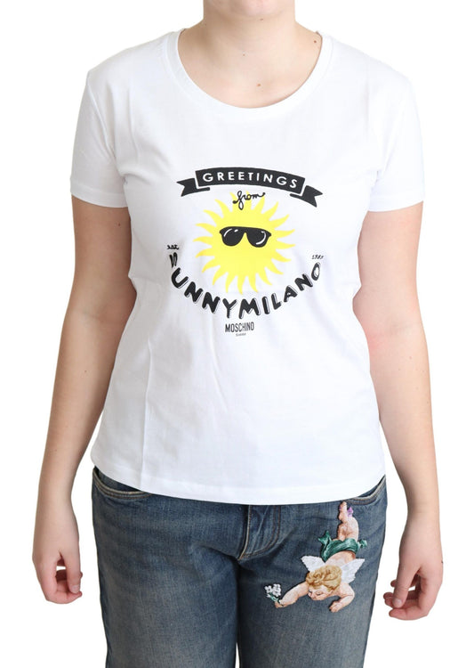 - Sunny Milano Print Cotton Tee