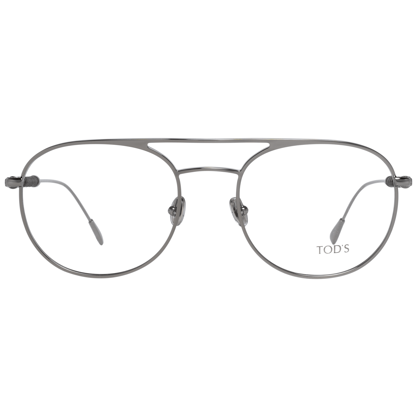 Tod's Silver Men’s Optical Frames – Designer Full-Rim Glasses