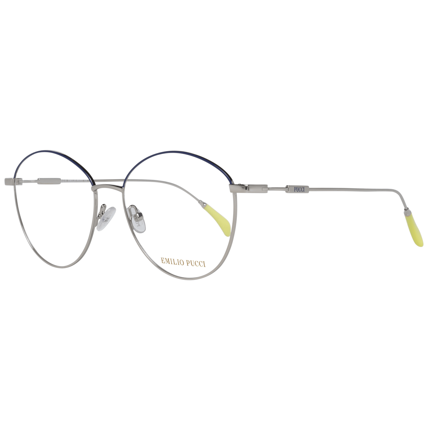 Emilio Pucci Women's Blue Optical Frames – Square Full-Rim, 54mm