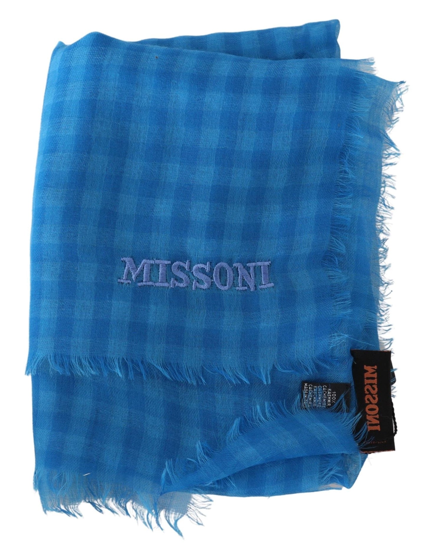 - Chic Checkered Cashmere Scarf