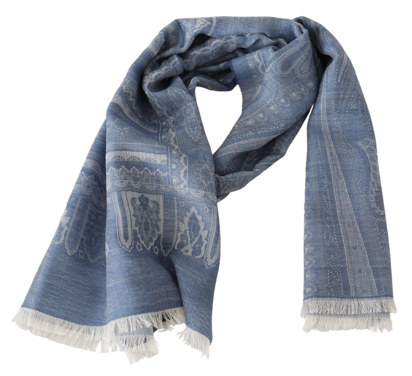 - Elegant Cashmere Patterned Scarf