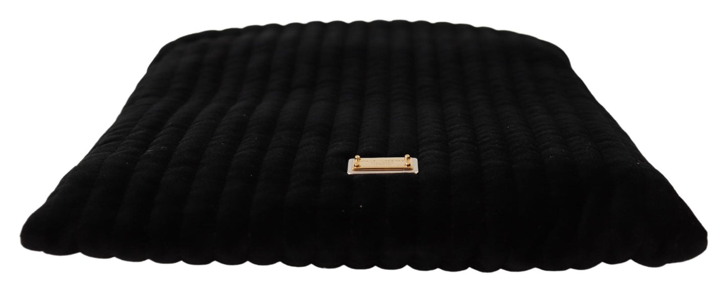- Elegant Velvet Quilted Glasses Holder Bag