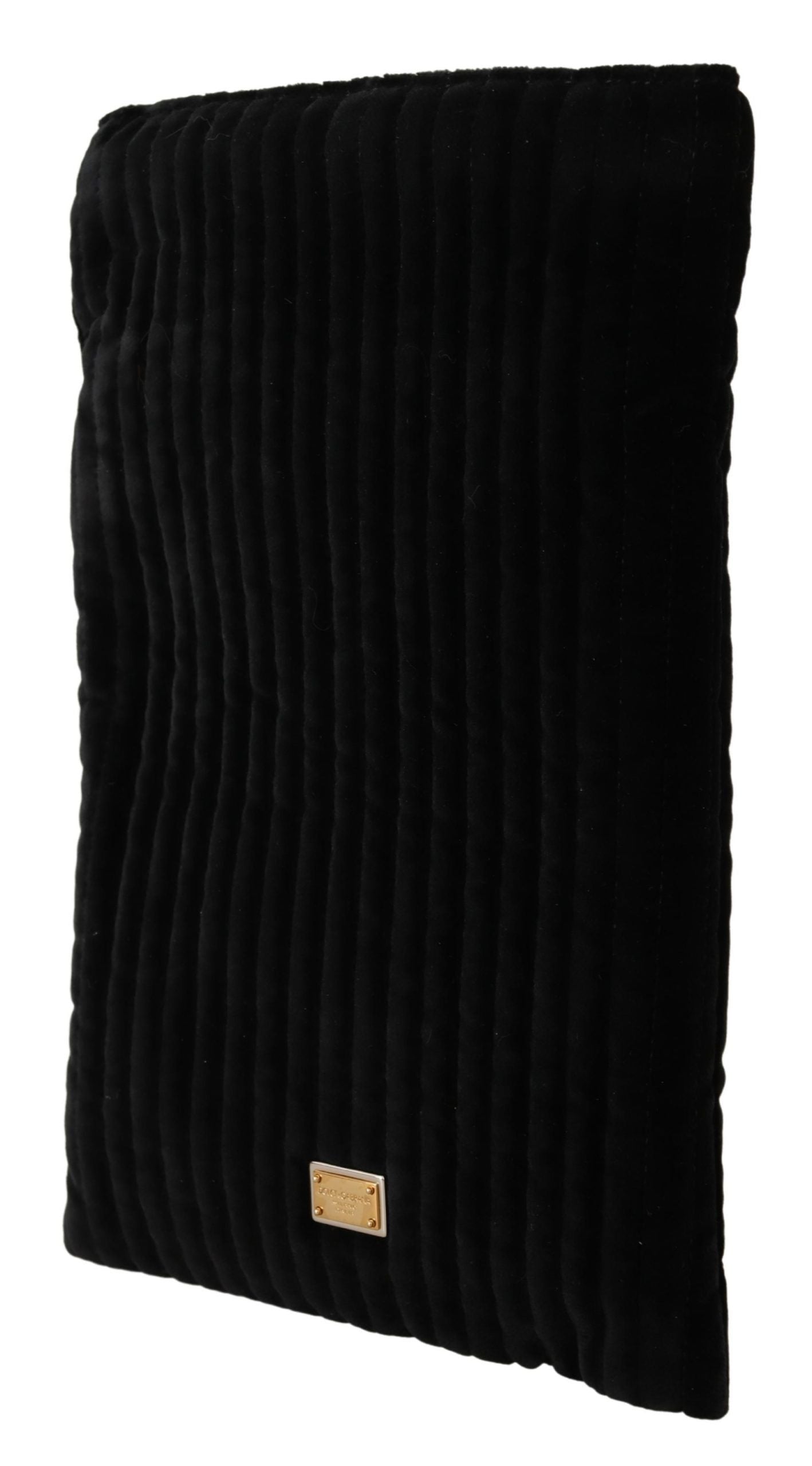 - Elegant Velvet Quilted Glasses Holder Bag