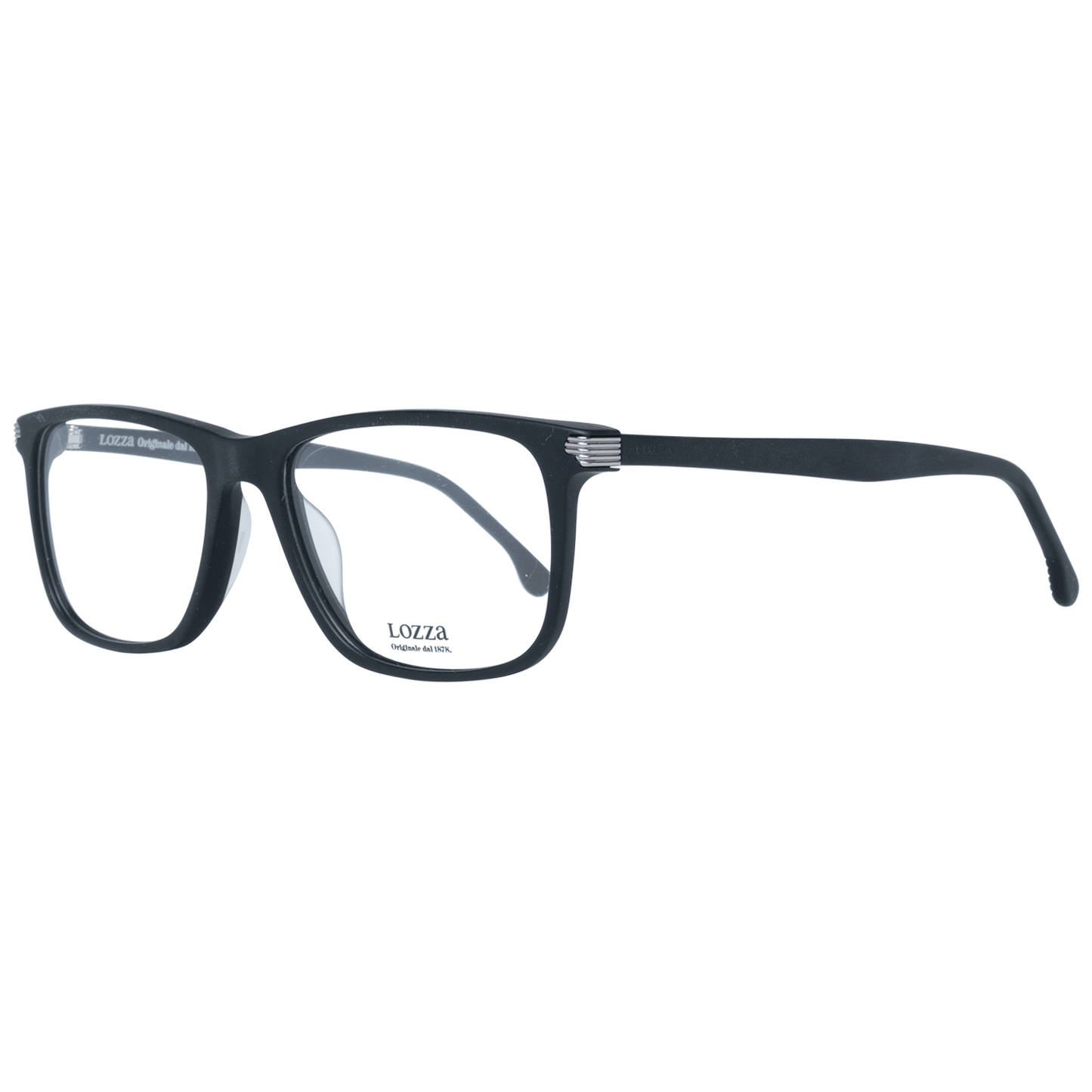 Lozza Black Men's Optical Frames – Rectangle Full-Rim, 54mm