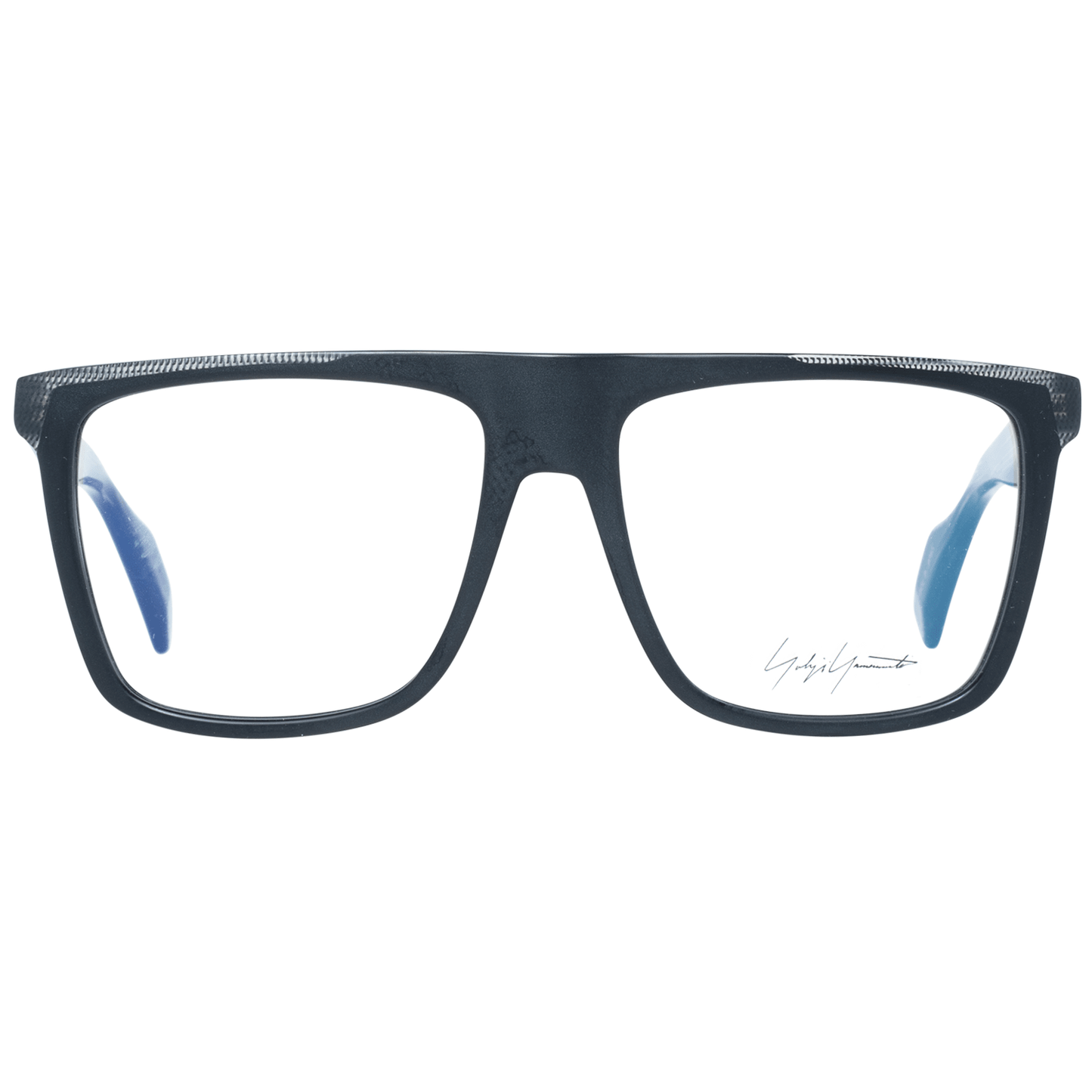 Yohji Yamamoto Black Men’s Optical Frames – Square Full-Rim