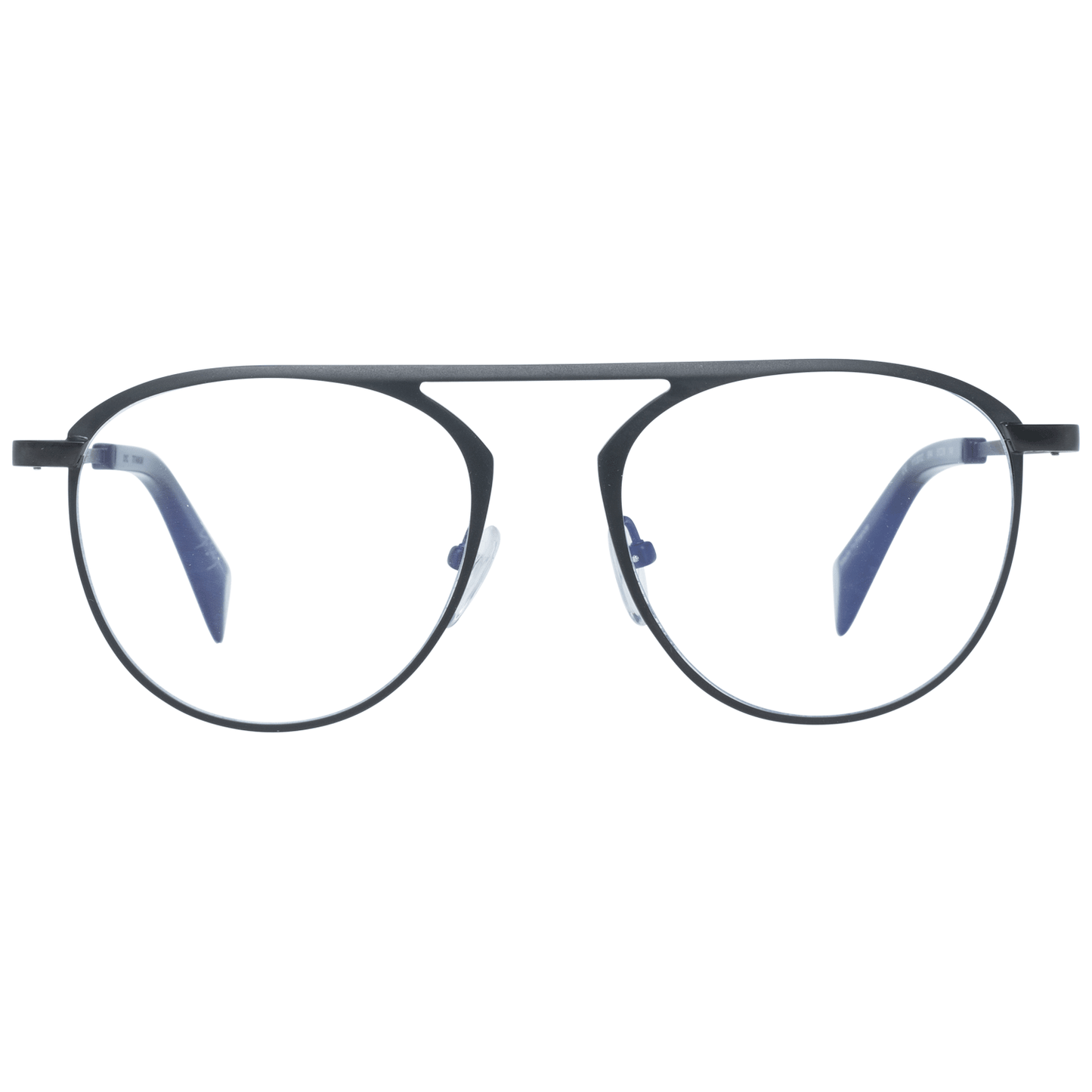 Yohji Yamamoto Men's Optical Frames – Black Round Design