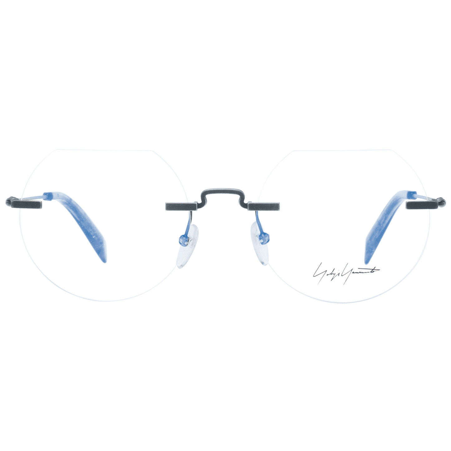 Yohji Yamamoto Men’s Optical Frames – Grey Rimless Design