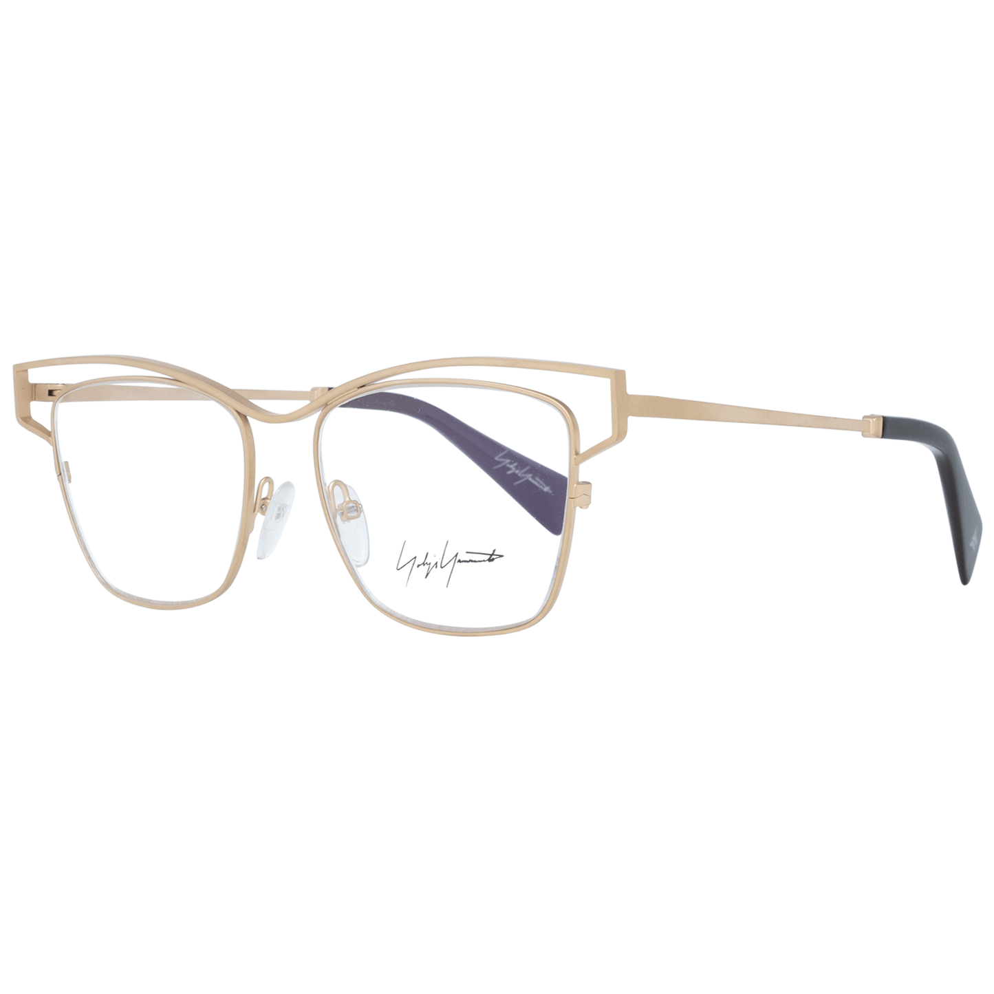 Yohji Yamamoto Women’s Optical Frames – Gold Square Style