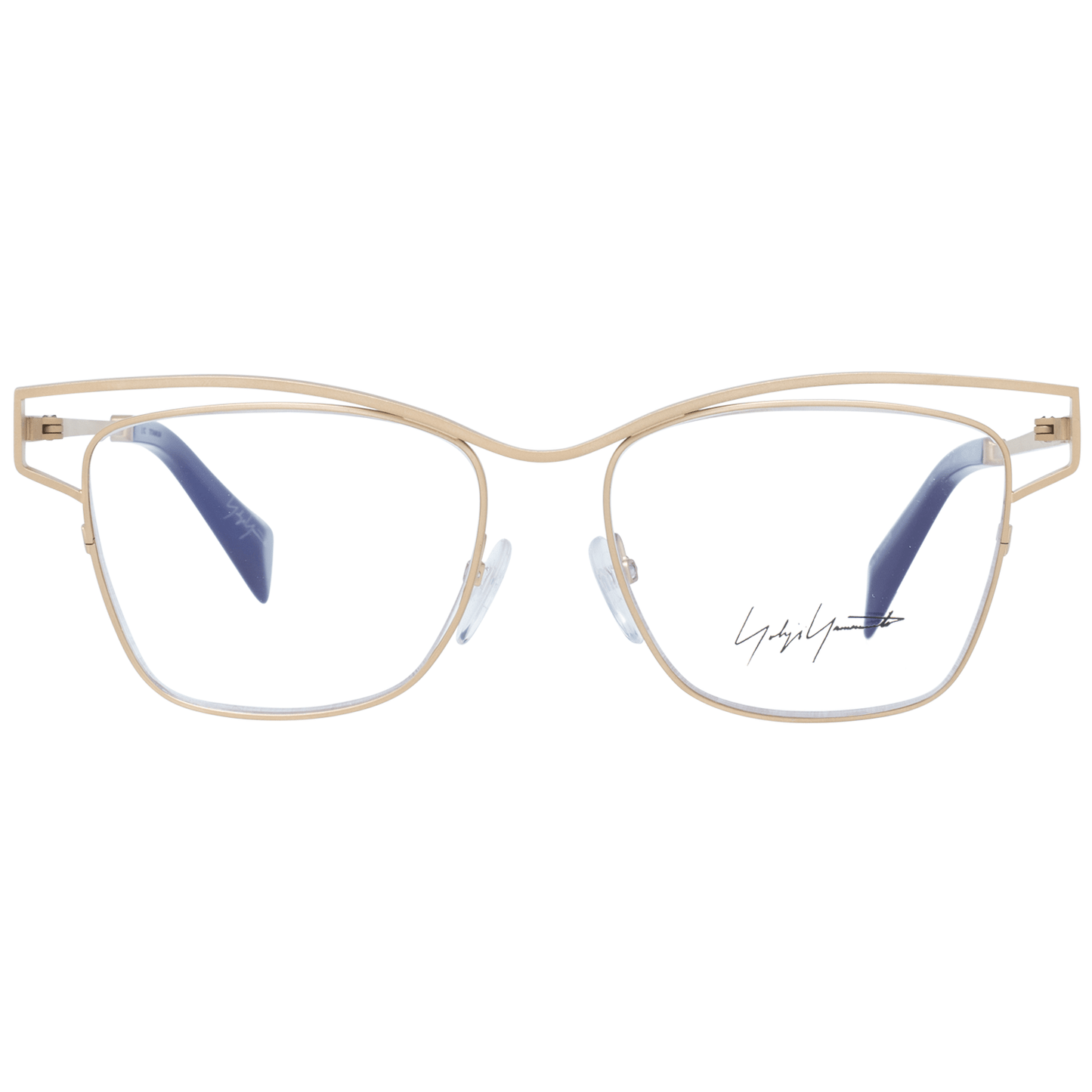 Yohji Yamamoto Women’s Optical Frames – Gold Square Style