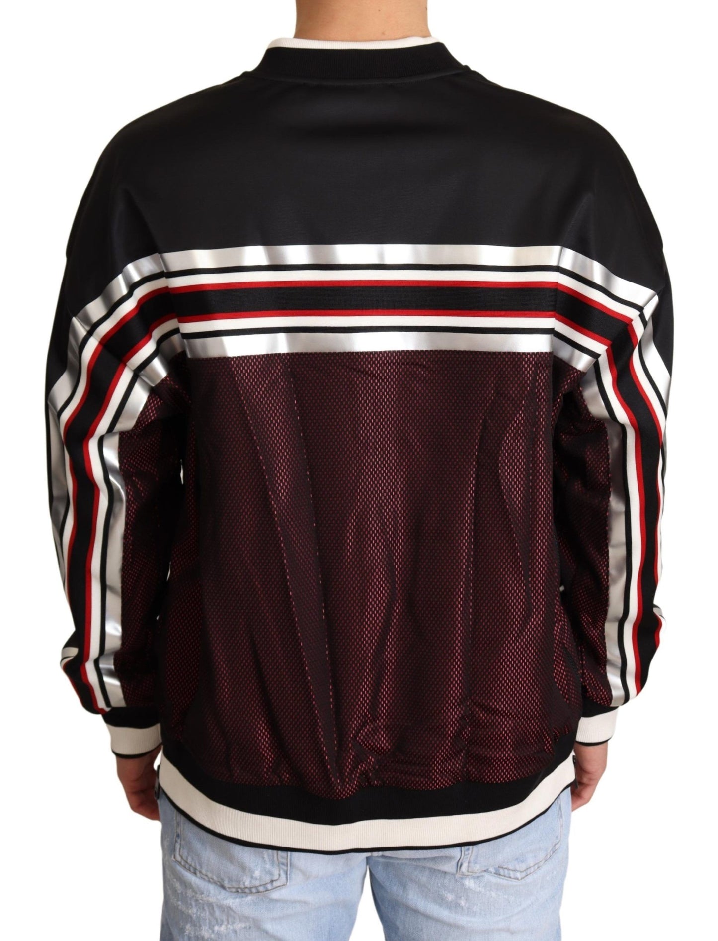 - Elegant Crewneck Pullover Sweater in Black