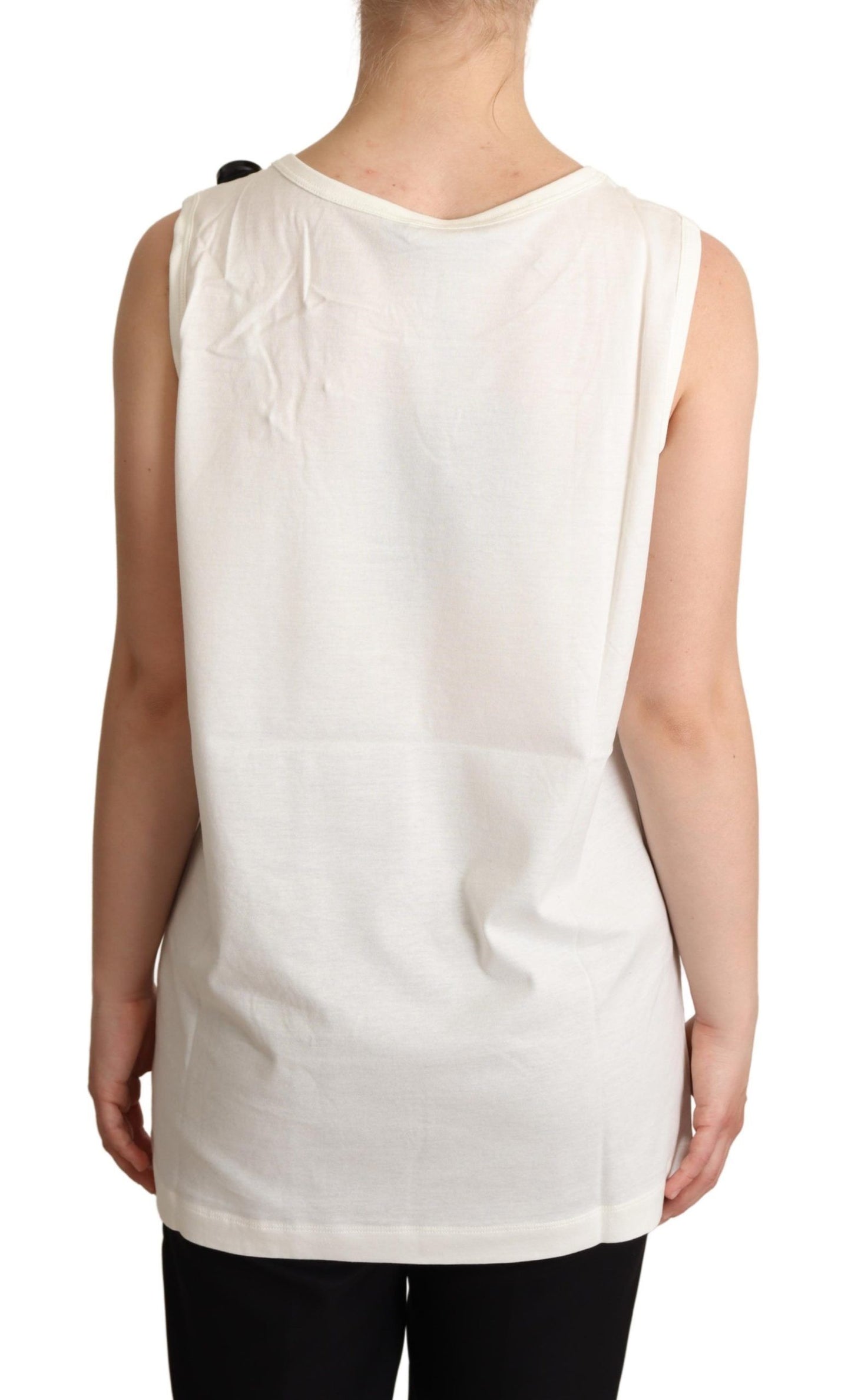 - Chic Canine Floral Sleeveless Tank